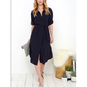 Lush shirt dress